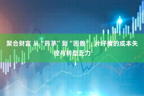 聚合财富 从“药茅”到“困兽”, 片仔癀的成本失控与转型乏力